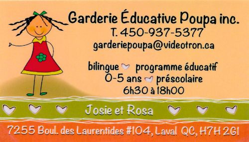 Garderie Éducative Poupa inc.